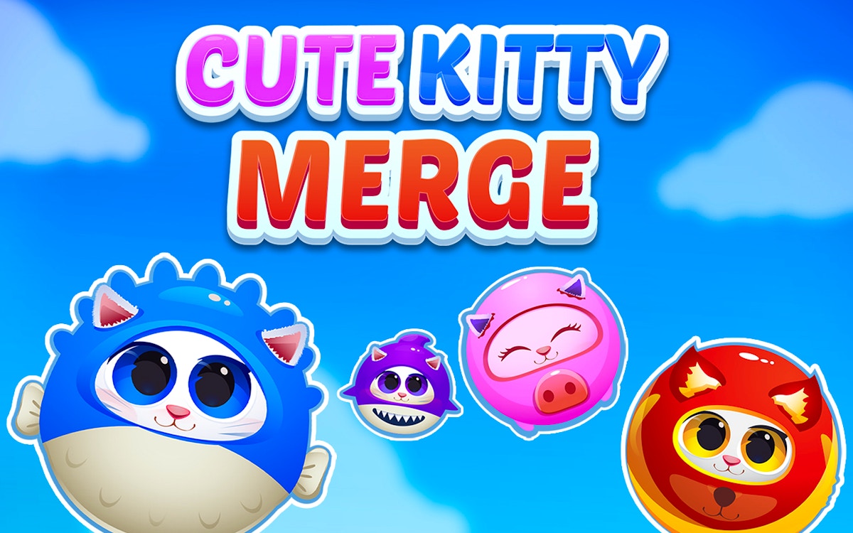 Cute Kitty Merge - Adventure Game