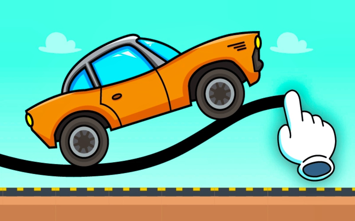 Draw Road for Car - Puzzle Game
