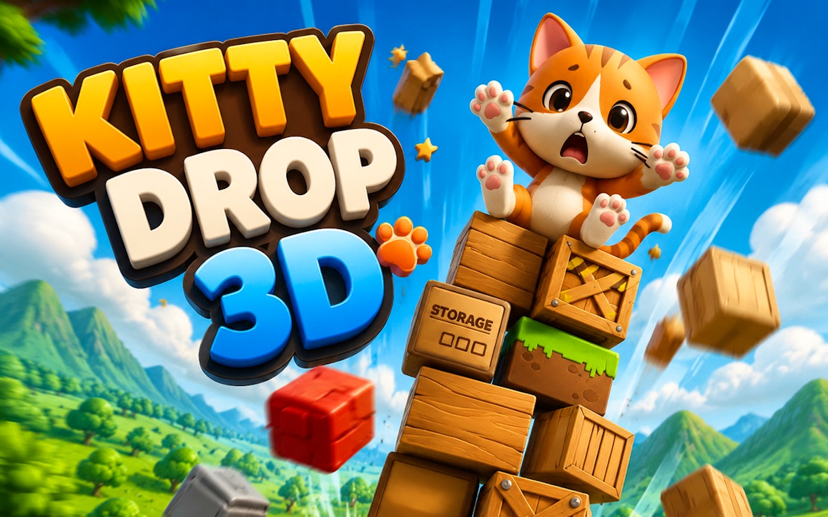 Kitty Drop 3D - Adventure Game