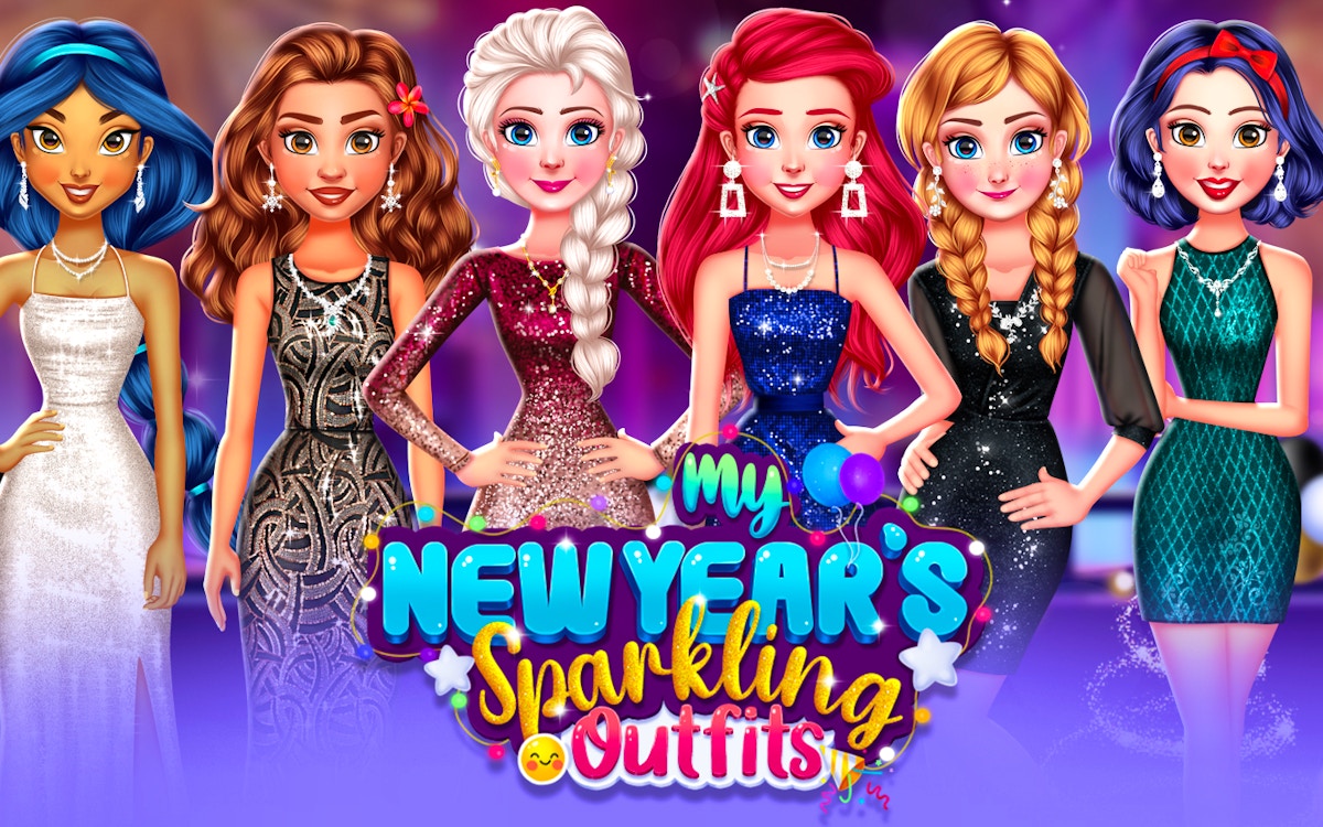 My New Year's Sparkling Outfits - Kids Game