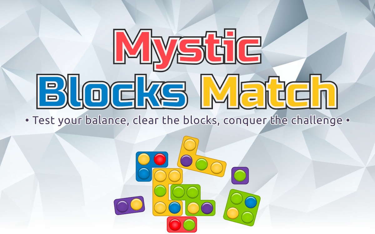 Mystic Blocks Match - Arcade Game