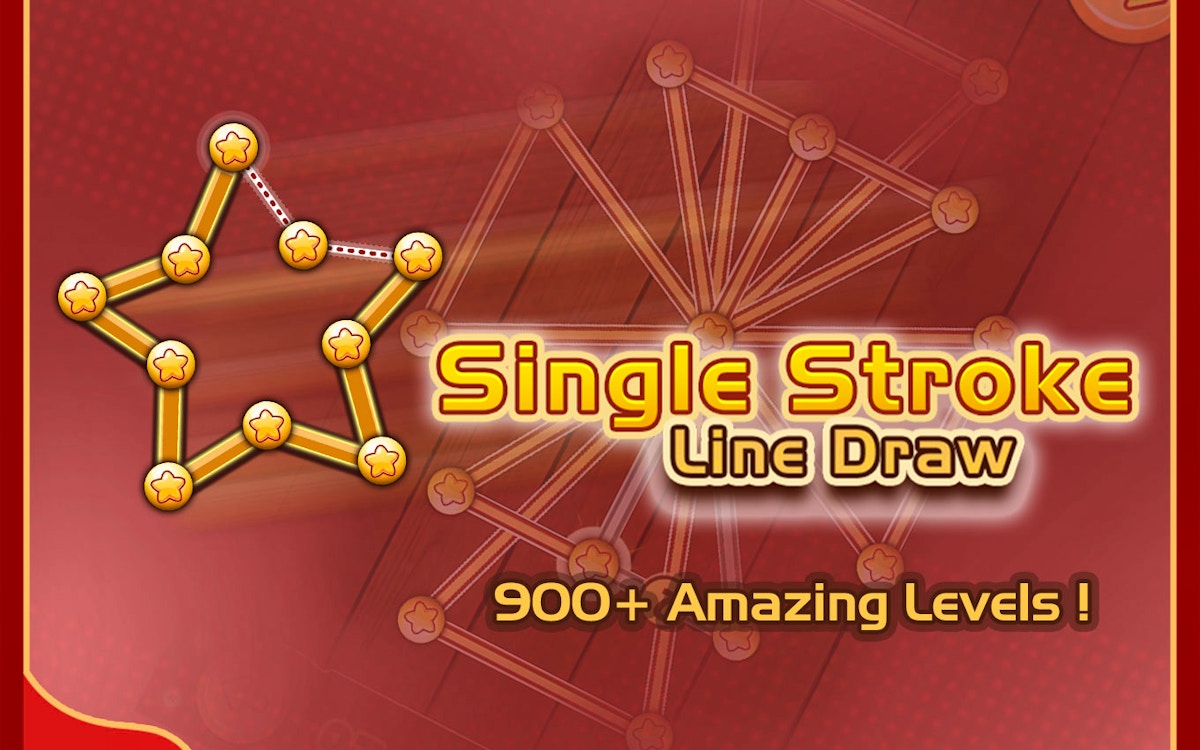 Single Stroke Line Draw - Puzzle Game