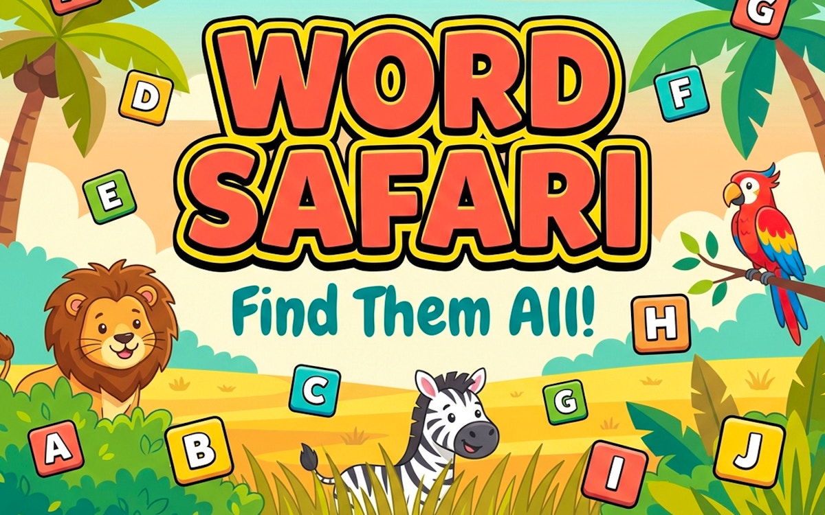 Word Safari - Adventure Game