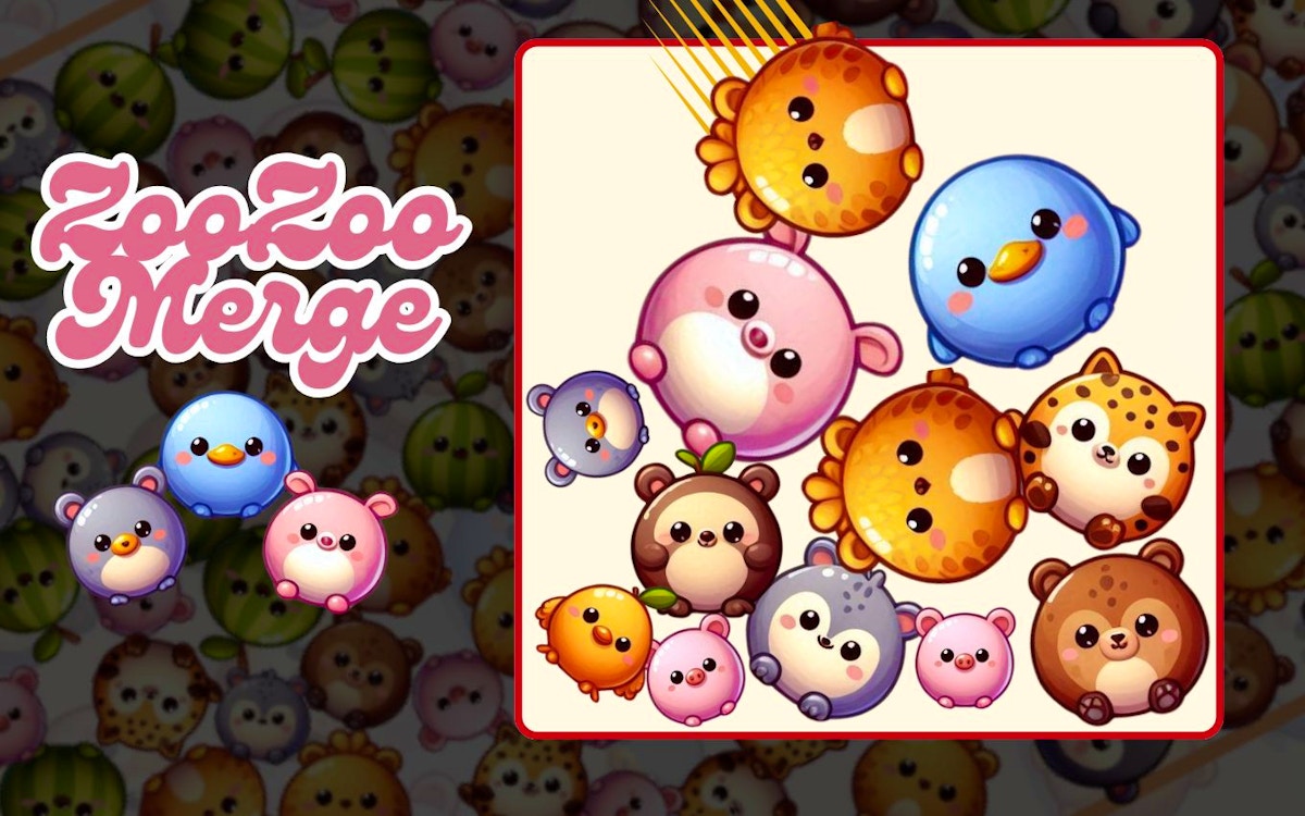 ZooZoo Merge - Puzzle Game